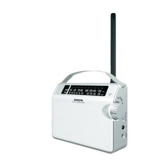 SANGEAN PRD6 AM/FM Radio-White