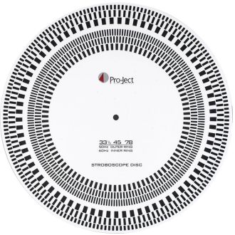 PRO-JECT Strobe It Turntable Calibration Disc
