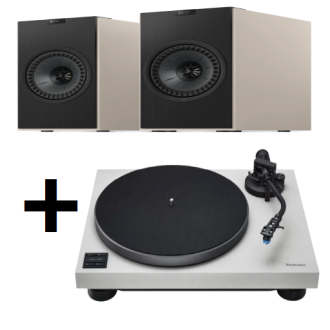 KEF Coda W + Technics SL40 CBT Bundle
