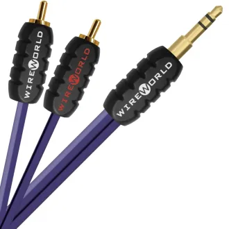 WIREWORLD Pulse Minijack to RCA Stereo Cable