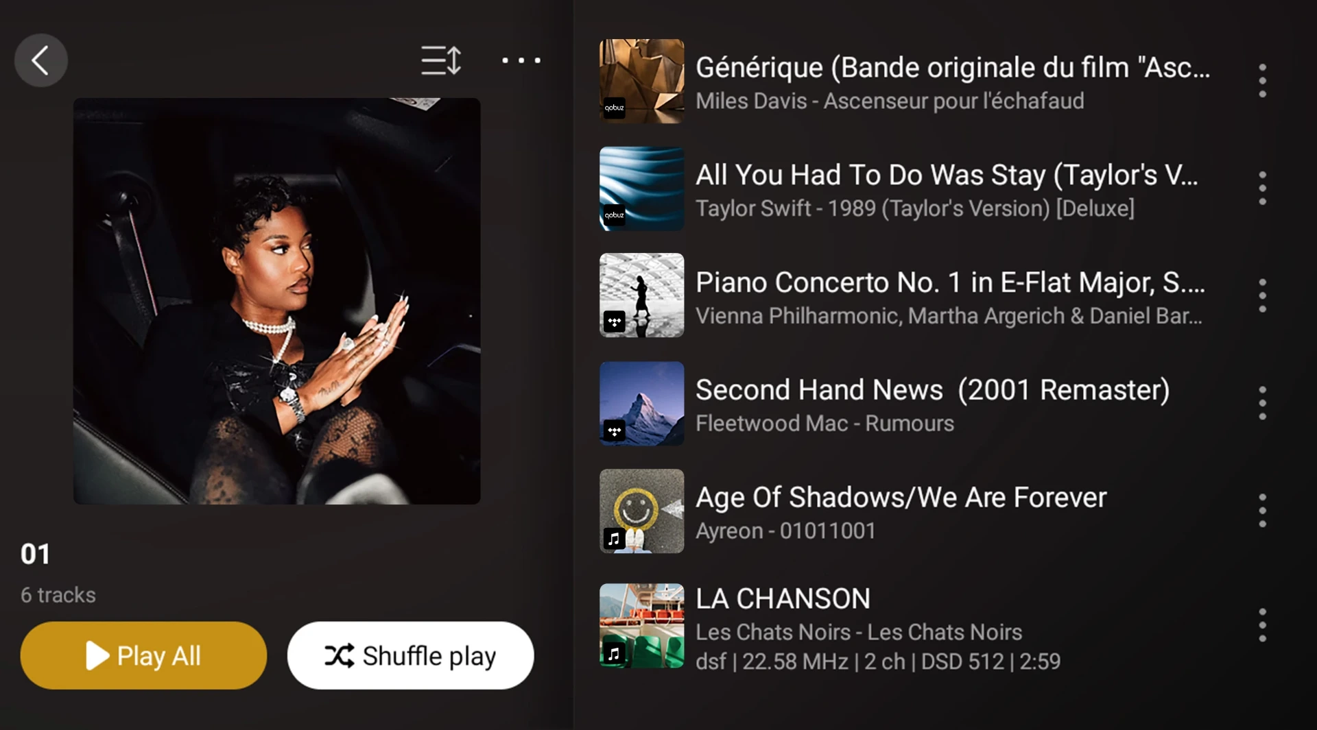 Cross-Platform Device Playlists