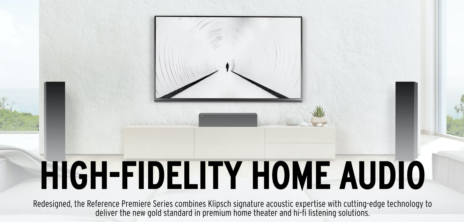 Redesigned, the Reference Premiere Series combines Klipsch signature acoustic expertise with cutting-edge technology to deliver the new gold standard in premium home theater and hi-fi listening solutions. 